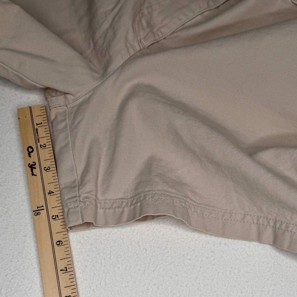 VTG 90s Lauren Ralph Lauren Khaki Cotton Utility Shorts Gorpcore Granola Sz 8 - Picture 7 of 13